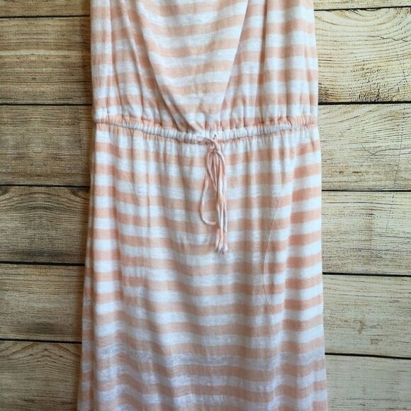 C & C OF CALIFORNIA TUBE MAXI DRESS IN 100% LINEN - Picture 9 of 9